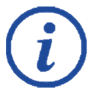 Decorative information icon. Decorative information icon.